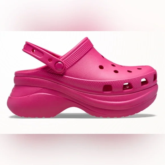 Crocs Bae Clog- Dragon Fruit - Picture 1 of 5